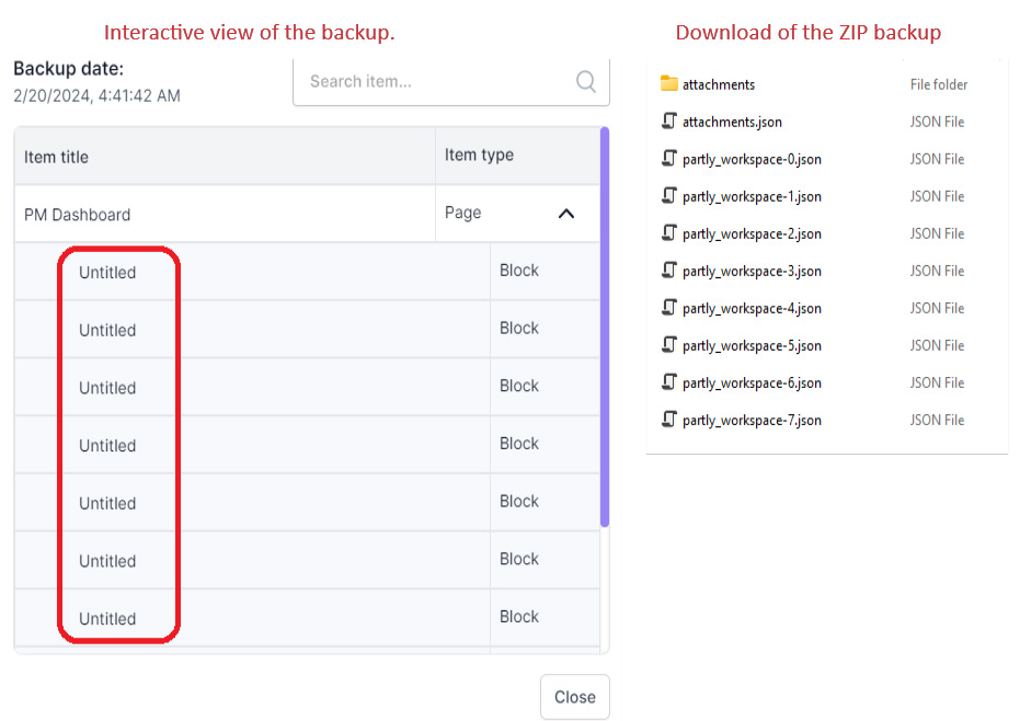 Backup Labs for Notion Backup